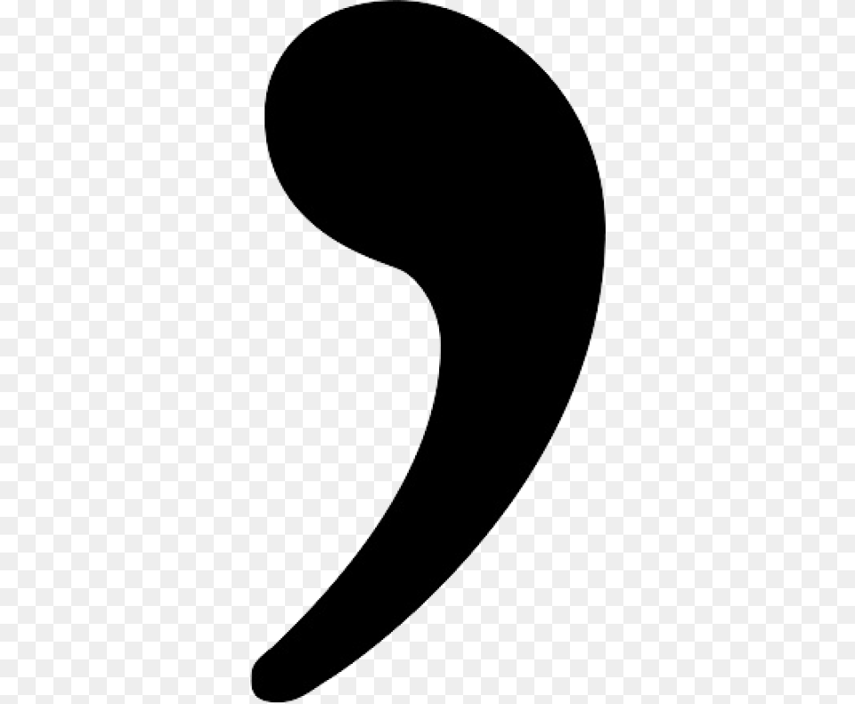 Comma With No Background, Nature, Night, Outdoors, Silhouette Free Transparent Png
