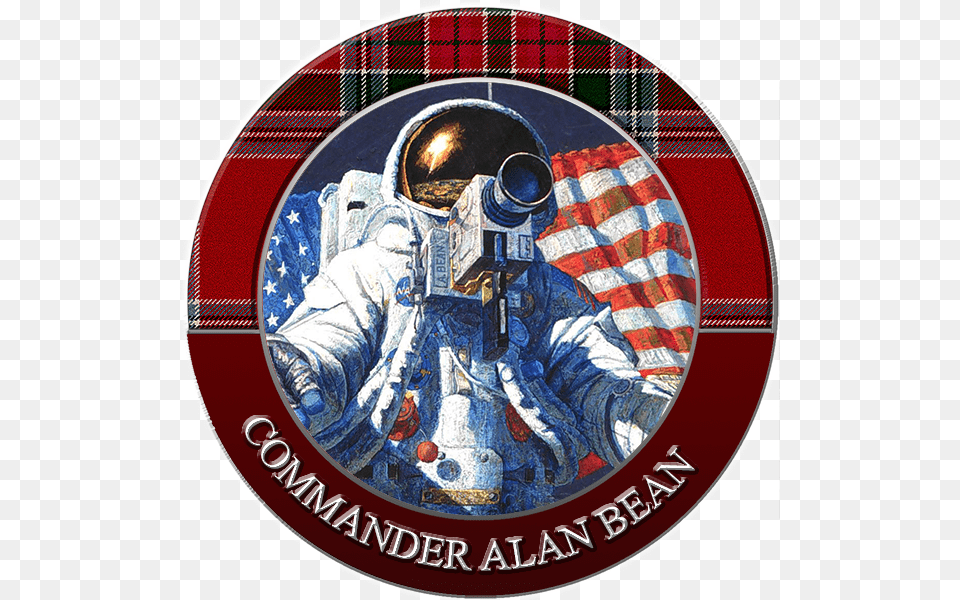 Commander Alan Bean Scotland Clan Macbean, Tartan, Adult, Male, Man Free Transparent Png