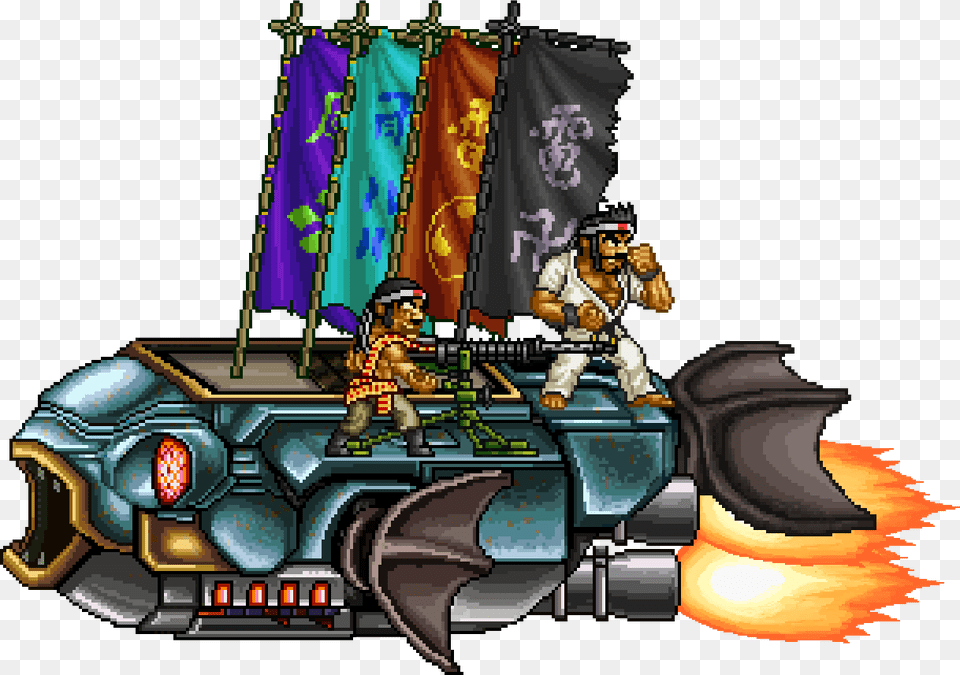 Commando 2 Final Boss Escape Craft Commando, Book, Comics, Publication, Adult Free Png