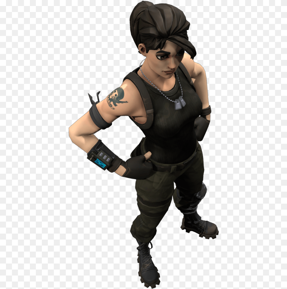 Commando Outfit Cartoon, Tattoo, Skin, Person, Baby Free Transparent Png