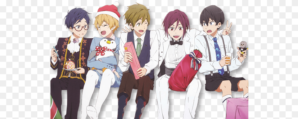 Comment Iwatobi Characters, Woman, Publication, Person, Female Free Png