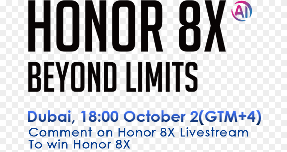 Comment On Honor 8x Livestream To Win Prizes Oval, Text, Scoreboard Free Png Download