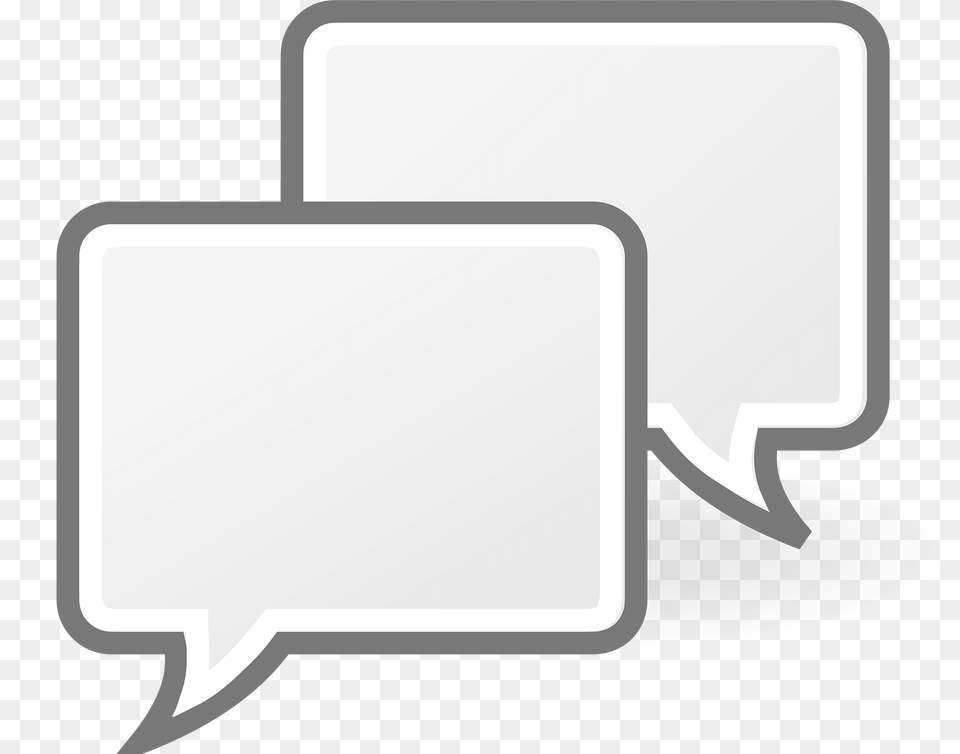 Comments Clipart, White Board, Paper Free Png Download