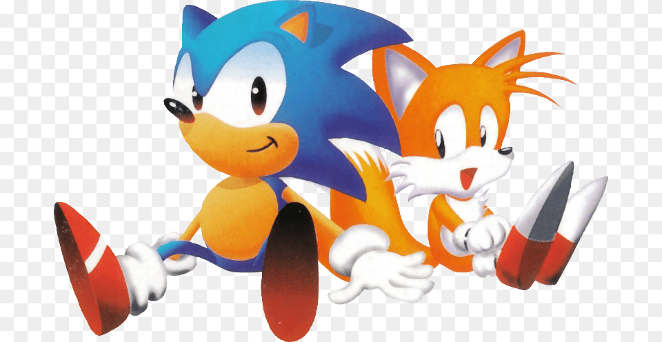 Comments Sonic And Tails, Art Free Png Download