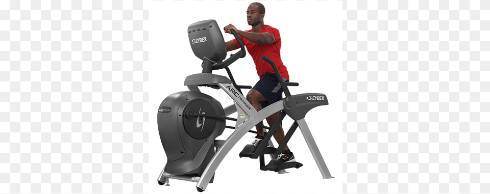 Commercial Arc Trainers Arc Trainer Cybex, Adult, Person, Man, Male Free Png