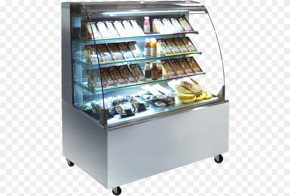 Commercial Glass Grab And Go Refrigerator Refrigerator, Appliance, Device, Electrical Device, Shop Free Png Download