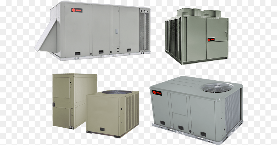 Commercial Hvac Emergency Services Trane Industrial Air Conditioners, Device, Appliance, Electrical Device Free Png