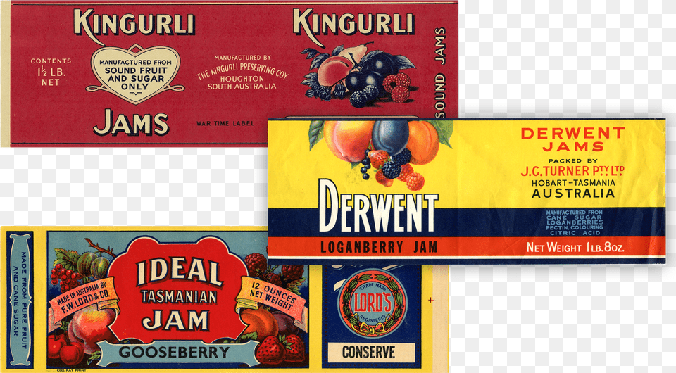 Commercial Jam Manufacturing In Australia Began On Vintage Food Labels Free Transparent Png