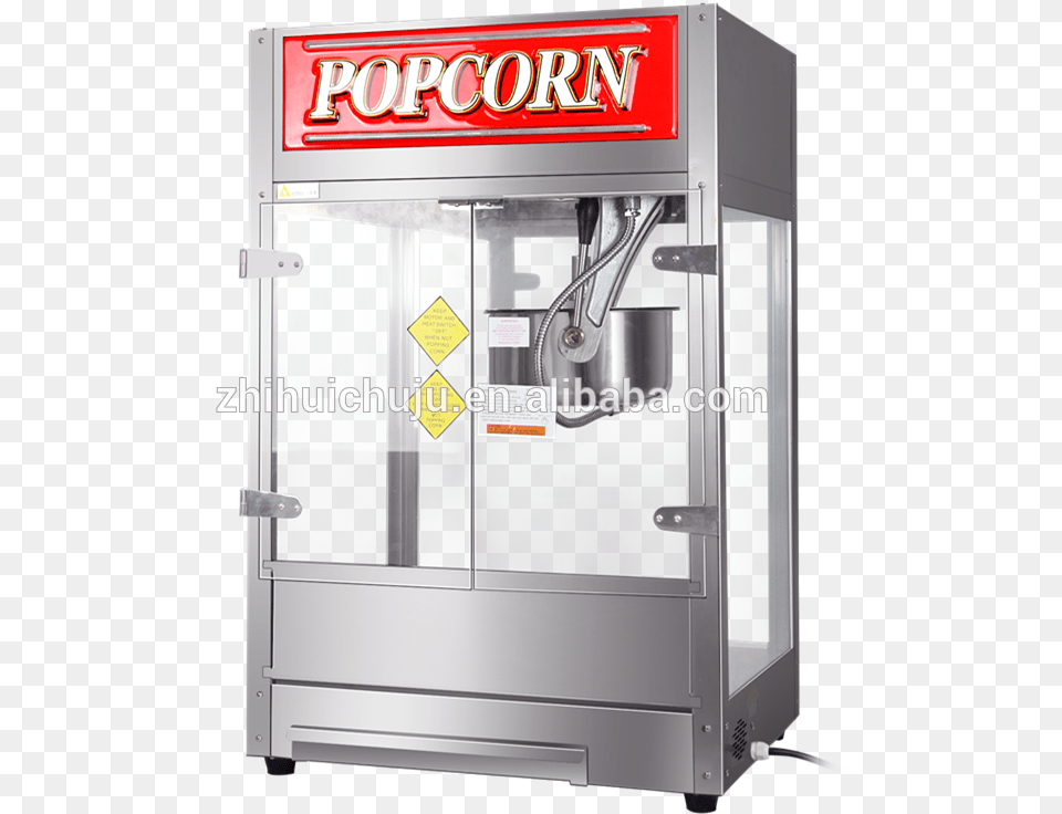 Commercial Kettle Big Size Popcorn Machine With Ice Cream, Mailbox Free Png