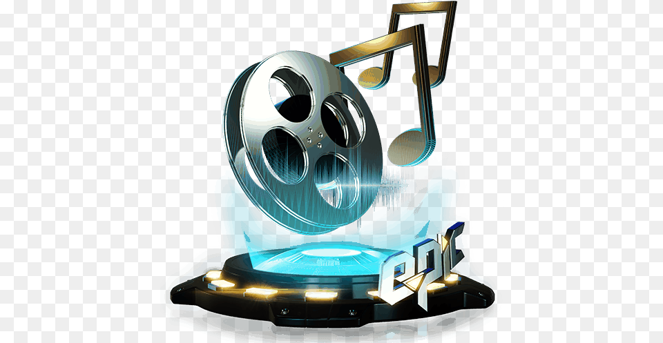 Commercial Music Music, Reel, Disk Free Png Download