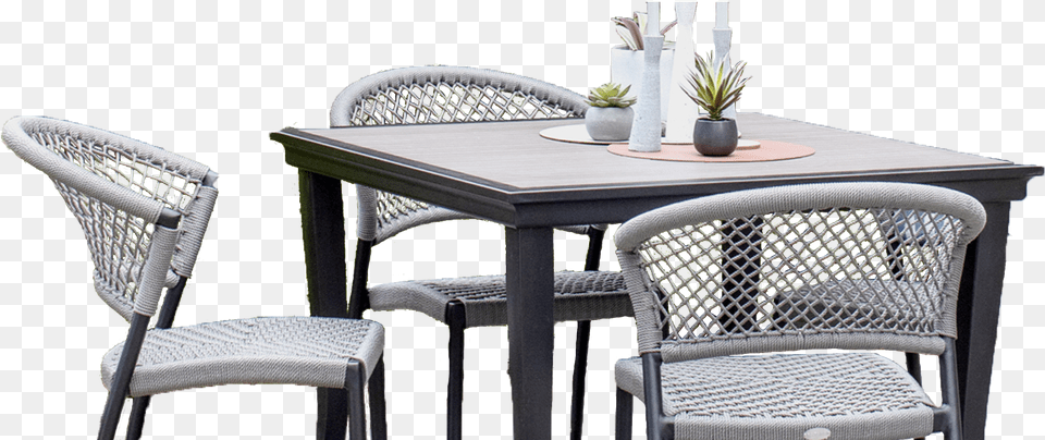 Commercial Patio Furniture Wicker Furniture Table Chair, Architecture, Room, Indoors, Dining Table Free Png Download