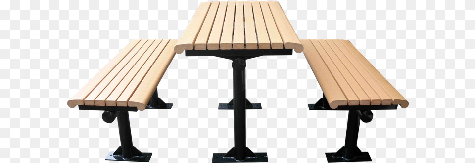 Commercial Recycled Plastic Outdoor Picnic Table Spp C01 Picnic Table, Bench, Furniture, Wood Free Png Download