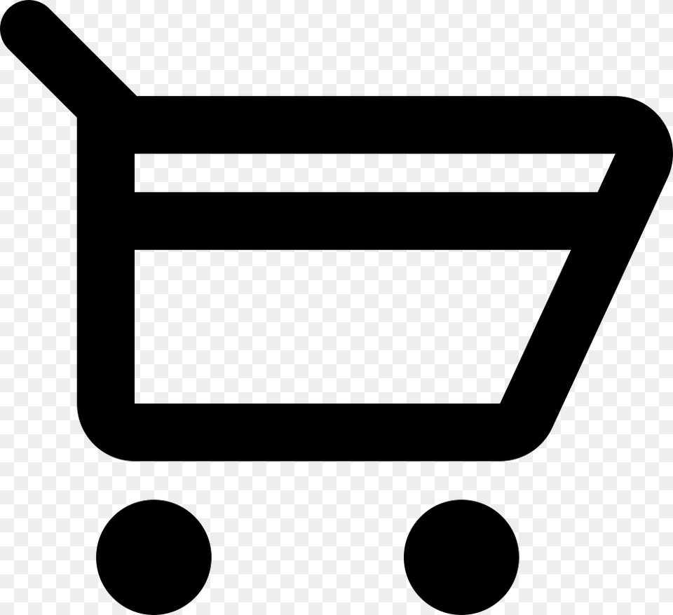 Commercial Shopping Cart Symbol Simbolos De Una Tienda, Stencil, Shopping Cart Free Png