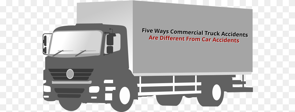 Commercial Truck Accidents Are Different In Many Ways Trailer Truck, Moving Van, Trailer Truck, Transportation, Van Free Png