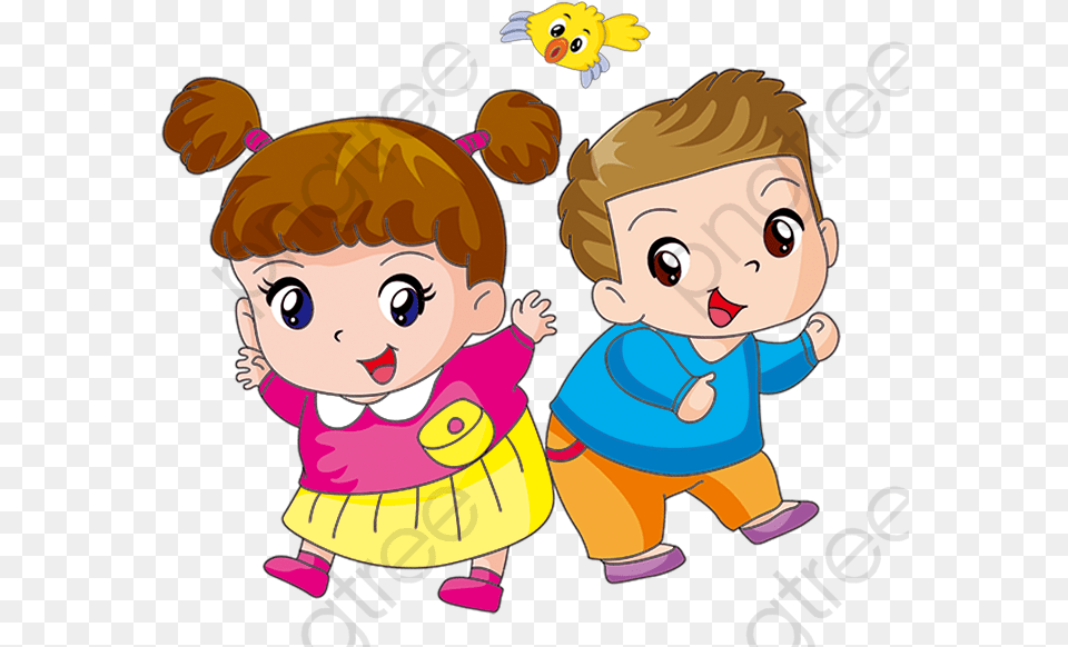Commercial Use Boy And A Girl, Baby, Face, Head, Person Free Png