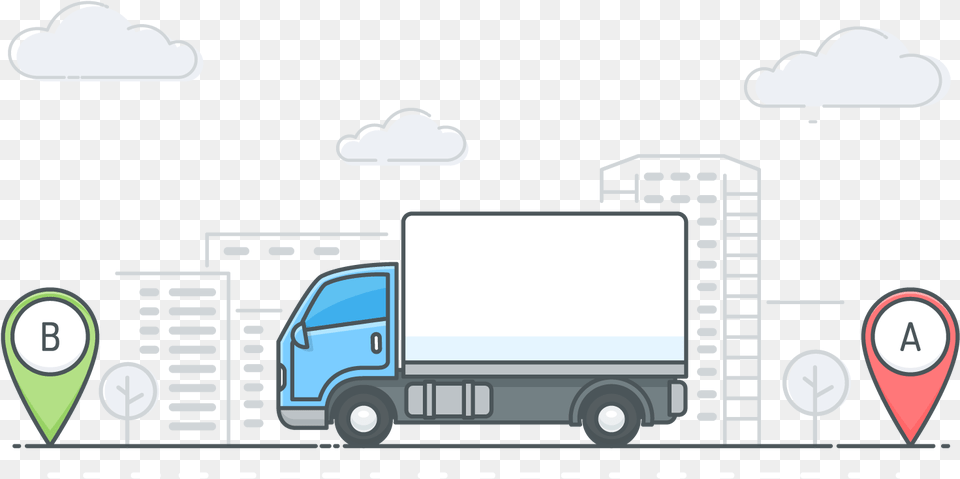 Commercial Vehicle, Truck, Transportation, Trailer Truck, Van Free Png Download
