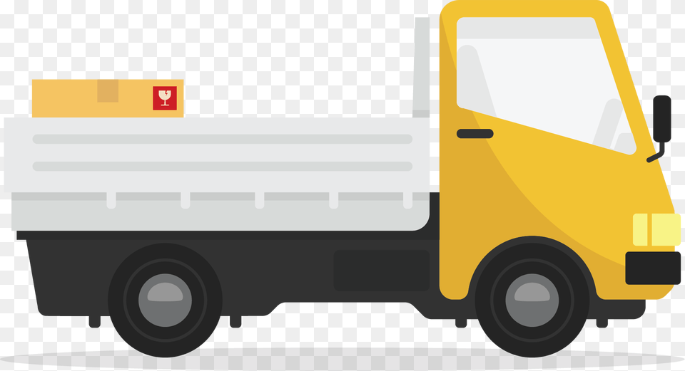 Commercial Vehicle Icon, Transportation, Moving Van, Van, Machine Png Image