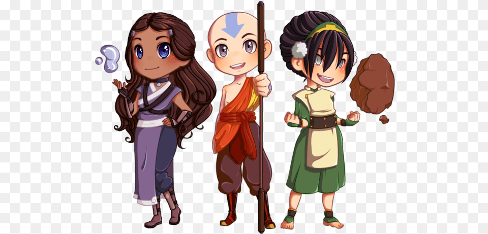 Commission Avatar The Last Airbender By The Odd Fox Toph Avatar, Book, Comics, Publication, Baby Free Png Download