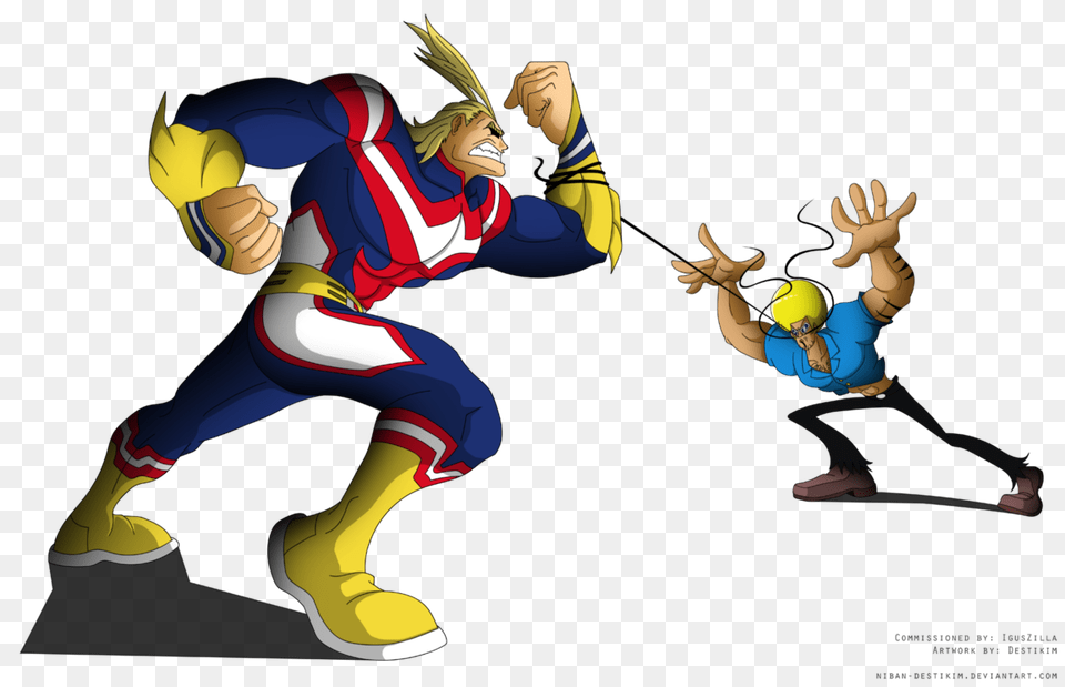 Commission Bobobo Vs All Might, Baby, Person, People, Head Png Image