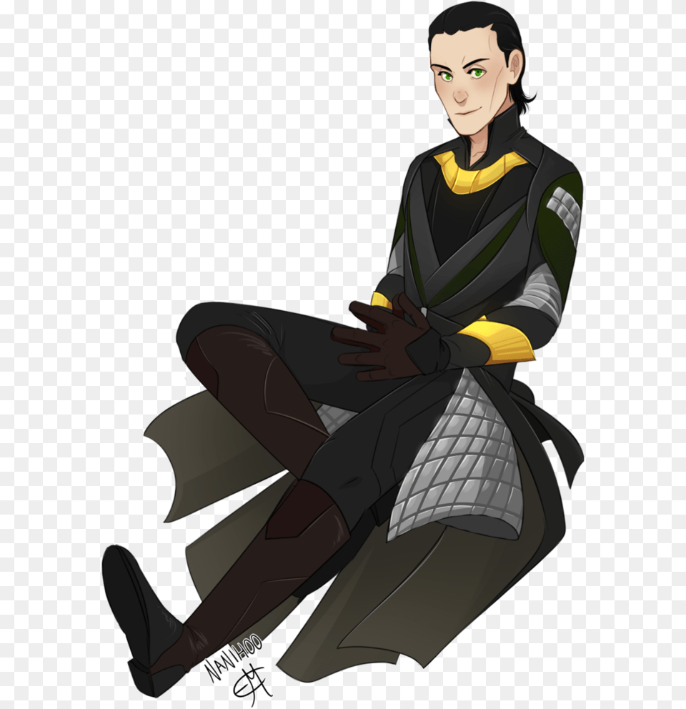 Commission By Nanihoo On Loki Thor 1 Fan Art, Book, Comics, Publication, Person Free Transparent Png