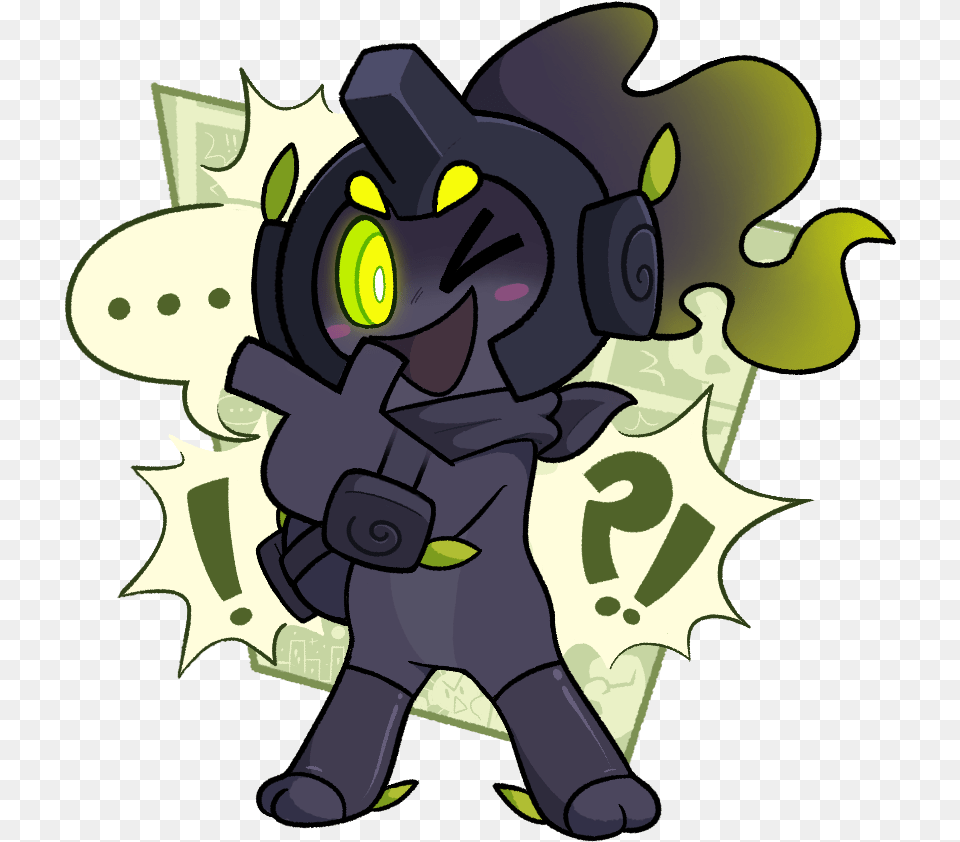 Commission For At7outof10 Of Their Cute Marshadow Cartoon, Art, Graphics Png Image