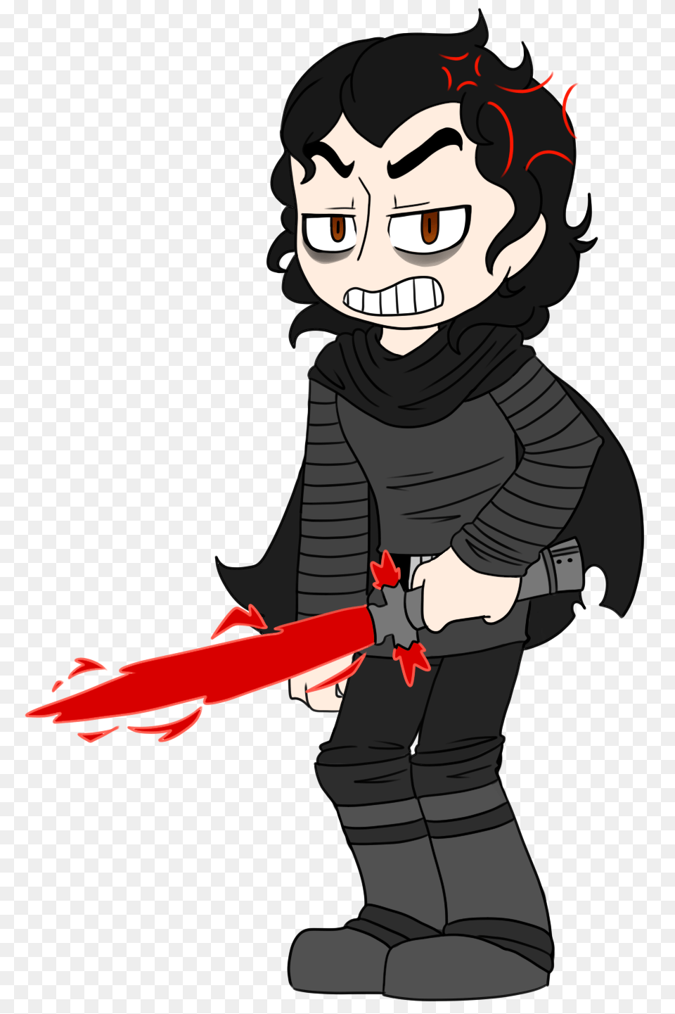 Commission Kylo Ren, Baby, Person, Sword, Weapon Png