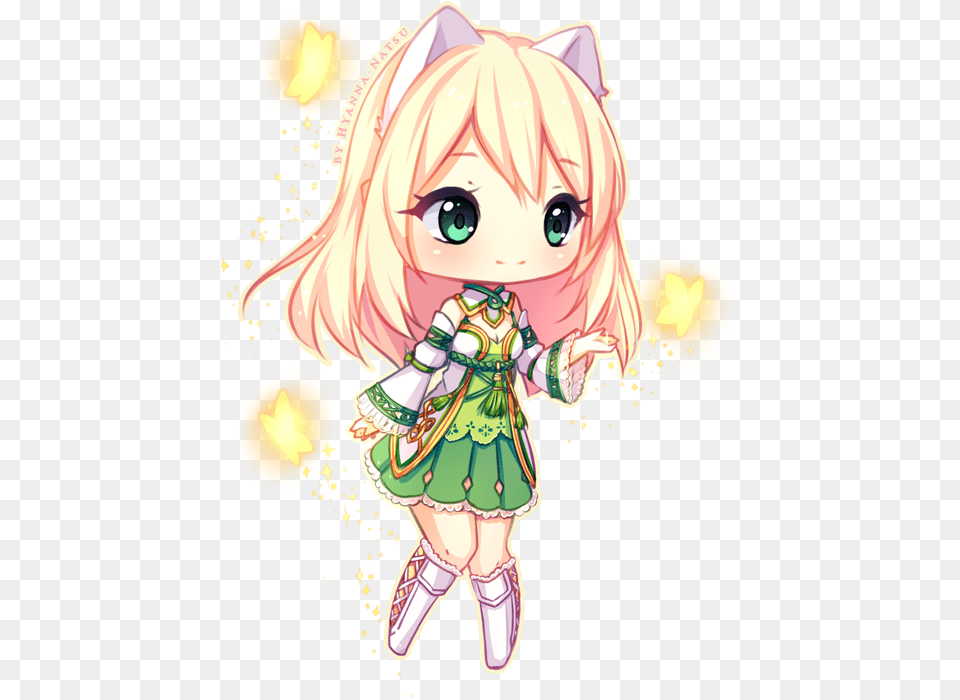 Commission Reveka Chibi By Hyanna Natsu Cute Anime Chibi Girl, Book, Comics, Publication, Baby Png Image