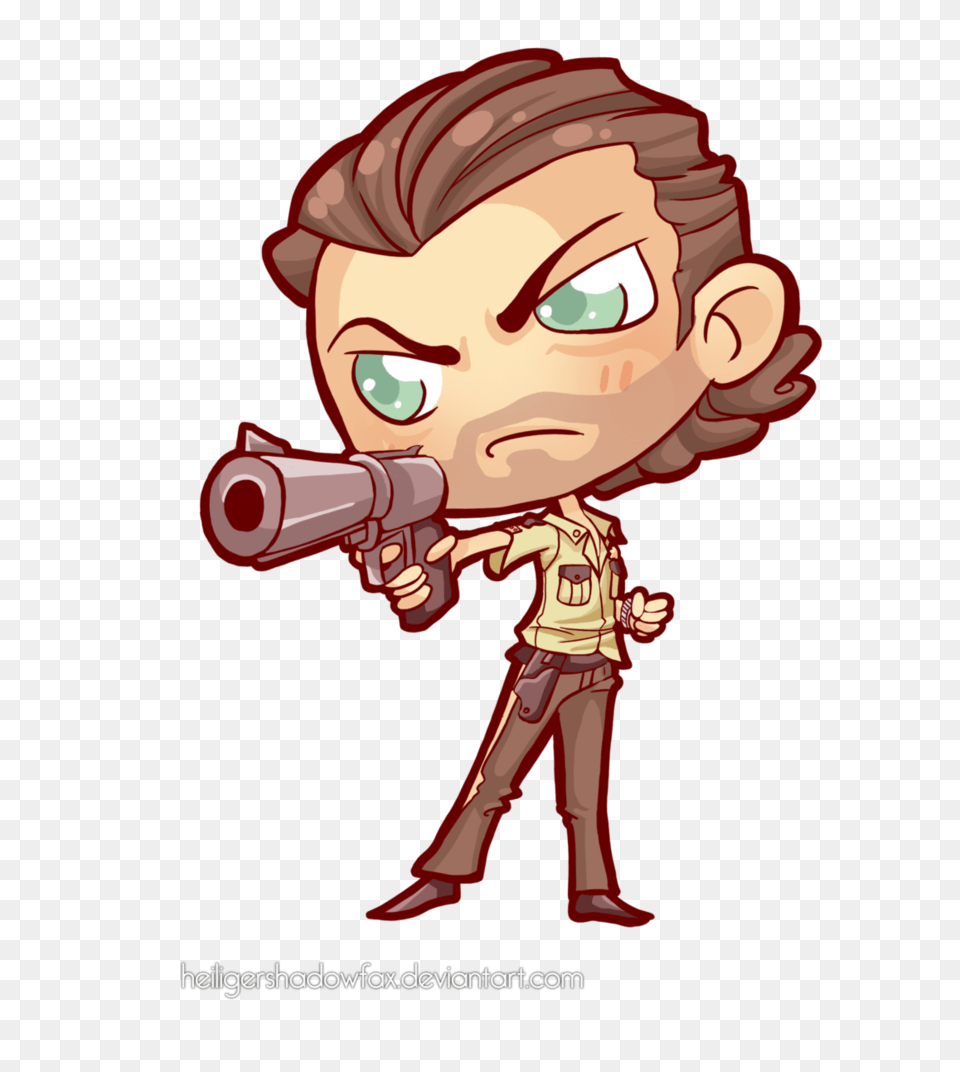 Commission The Walking Chibi Dead, Book, Comics, Publication, Photography Free Transparent Png