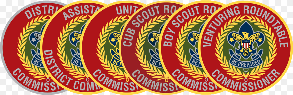 Commissioner Patches Boy Scout Commissioner Patch, Logo, Emblem, Symbol Png