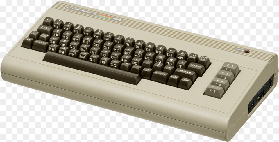 Commodore 64 Computer Fl Commodore, Computer Hardware, Computer Keyboard, Electronics, Hardware Png