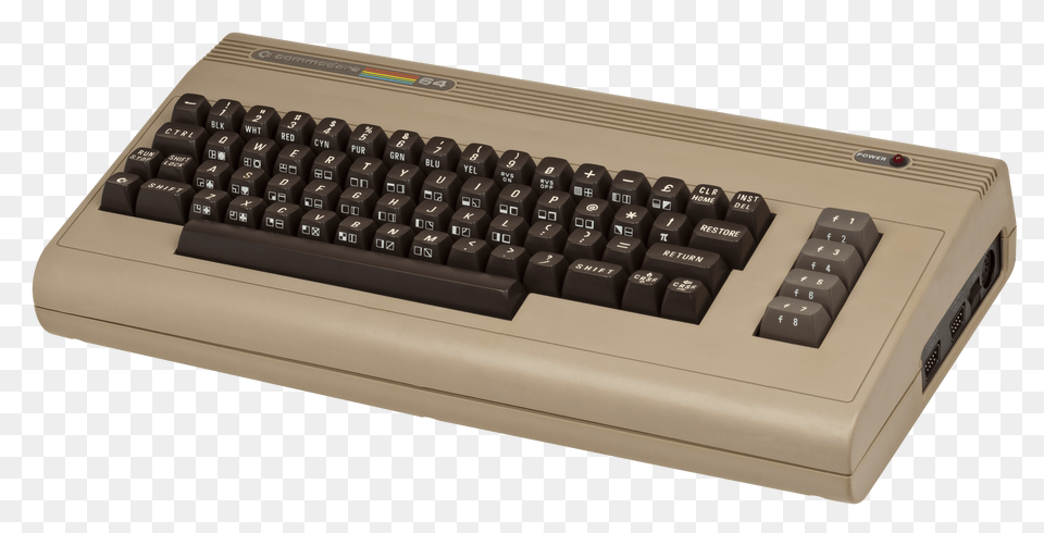 Commodore 64 Keyboard, Computer, Computer Hardware, Computer Keyboard, Electronics Png