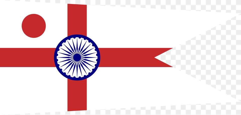 Commodore Of The Indian Navy Rank Flag Rear Admiral Flag Indian Navy, Machine, Wheel Png