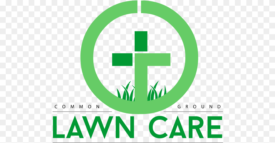 Common Ground Lawn Care 4770k Vs, Cross, Green, Symbol, Logo Png