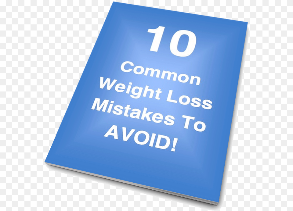 Common Weight Loss Mistakes To Avoid Cover Sign, Text, Symbol, Blackboard Png Image