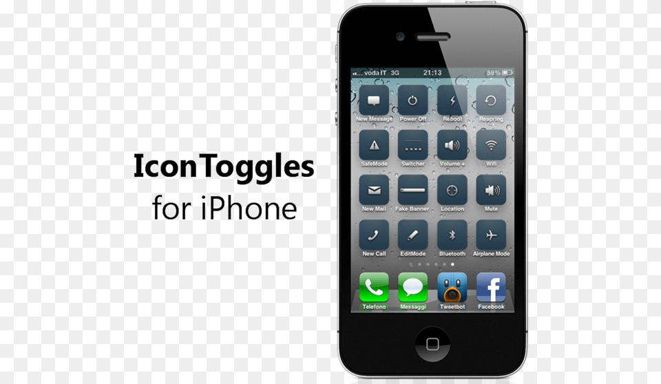 Commonly Used Settings Shortcuts Iphone 4s 16gb Black, Electronics, Mobile Phone, Phone Free Png