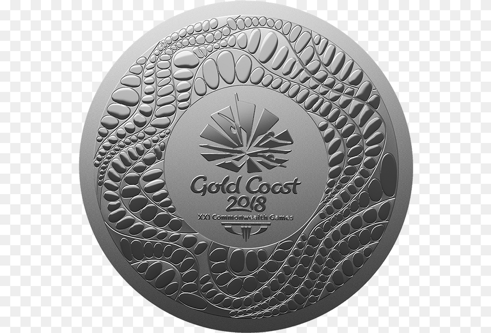 Commonwealth Games Medals 2018, Silver, Machine, Wheel, Logo Free Png Download