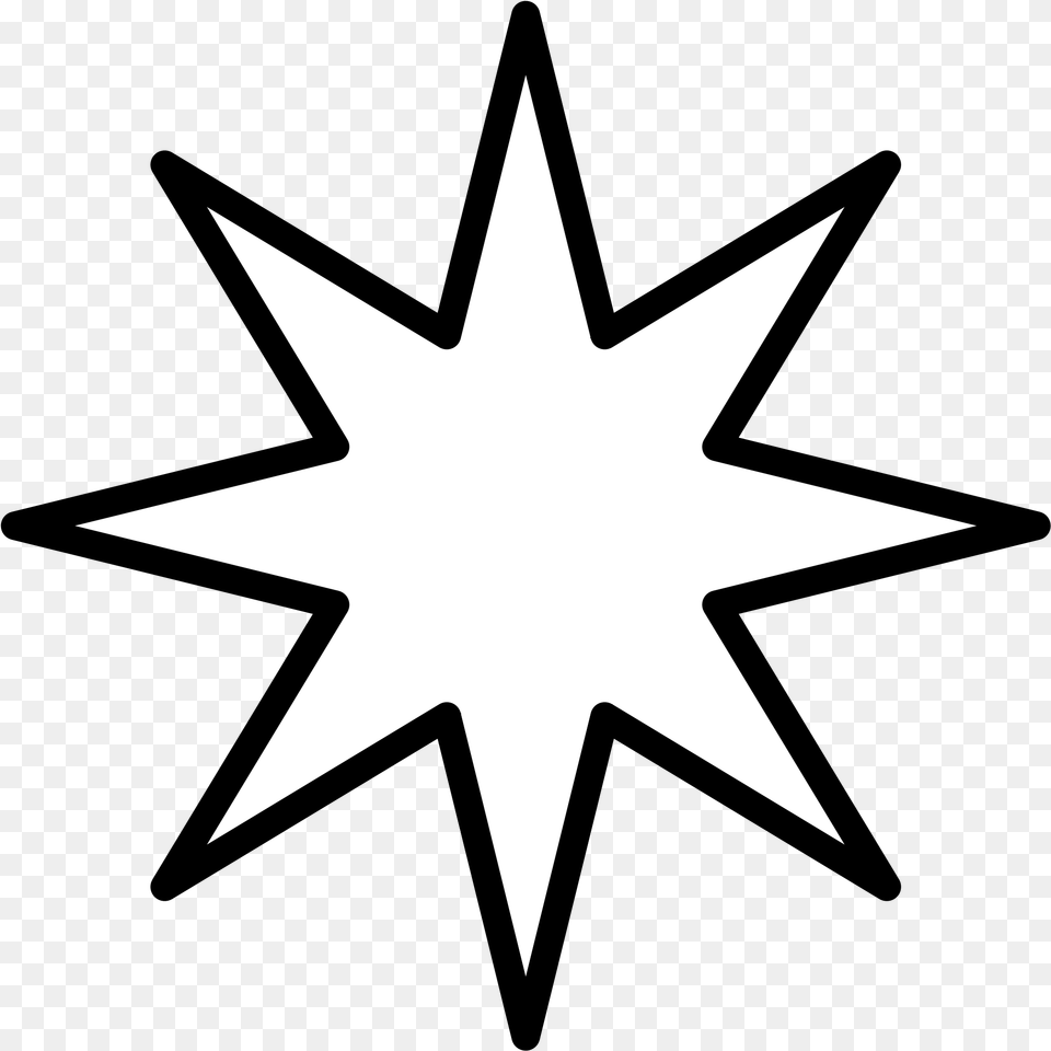 Commonwealth Star 7 Image 8 Point Star, Star Symbol, Symbol Free Transparent Png
