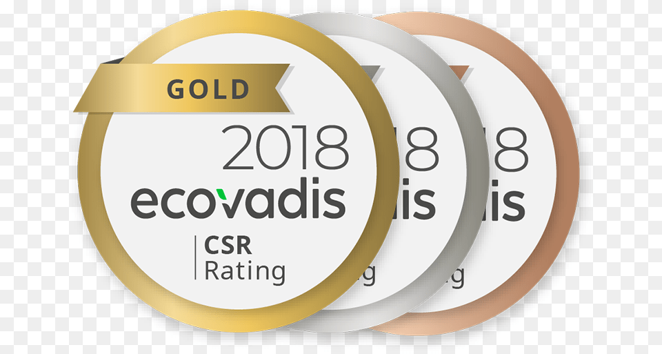 Communicate Your Csr Success Everywhere Ecovadis Silver Logo, Disk, Text, Diagram Free Png