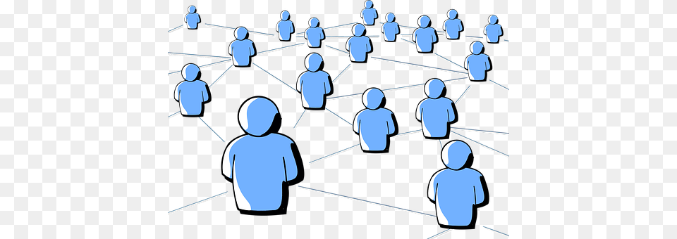 Communication Network, People, Person, Crowd Png Image