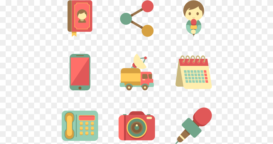 Communication And Media Retro Retro Icons, Baby, Person, Face, Head Free Png
