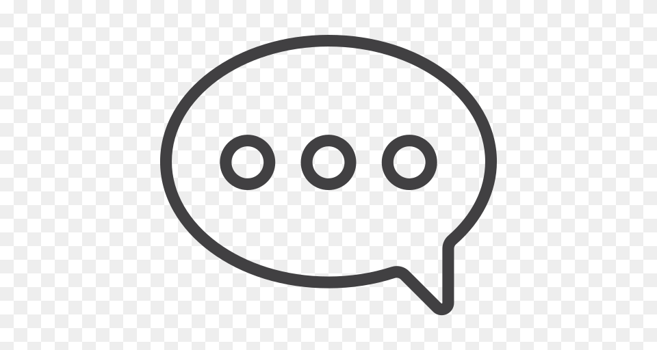 Communication Bubble Chat Icon Free Of Communication Icons, Helmet, Appliance, Blow Dryer, Device Png