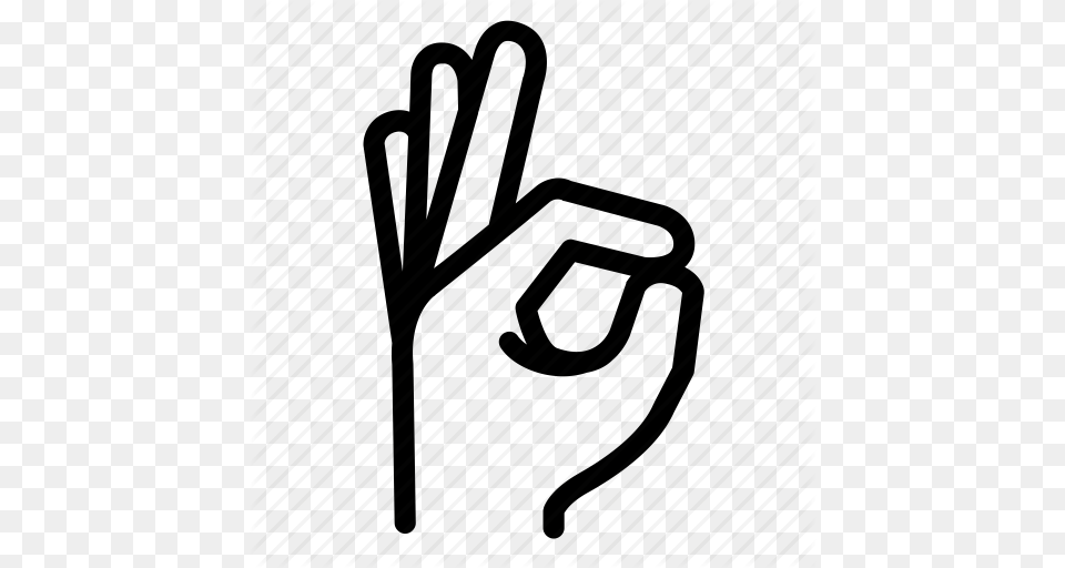 Communication Conversation Fingers Hand Ok Ok Hand Icon, Cutlery Png