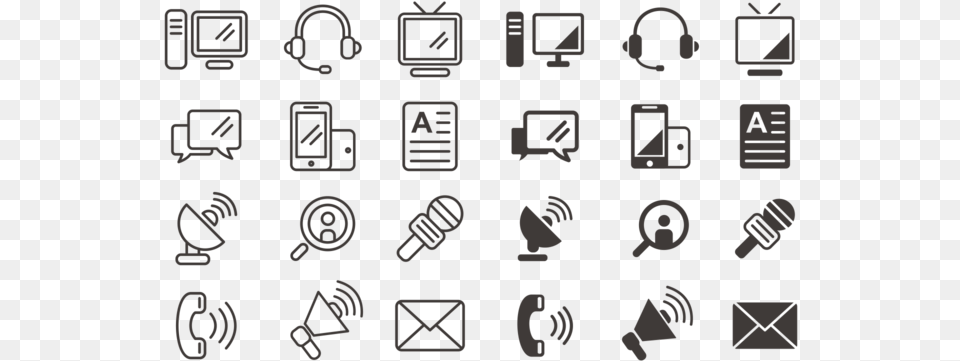 Communication Icons Vector Vector Comunicacion, Scoreboard, Alphabet, Text Png