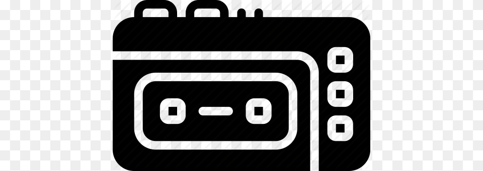 Communication Media News Recorder Tape Icon, Electronics Free Transparent Png