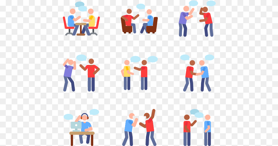 Communication People Icon, Person, Clothing, Pants, Boy Png Image