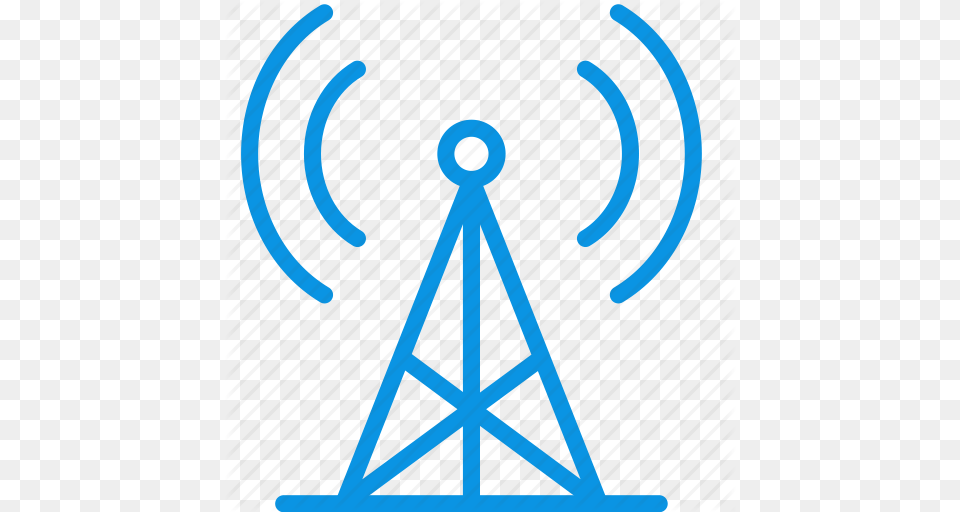 Communication Radio Tower Icon Free Png Download