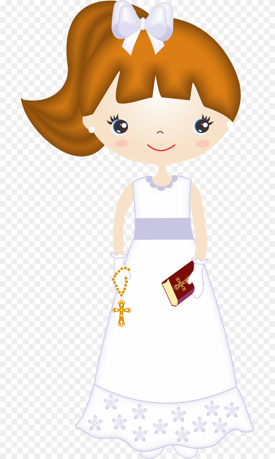 Communion Clip Art Communion Girls 1st Communion, Baby, Person, Face, Head Png