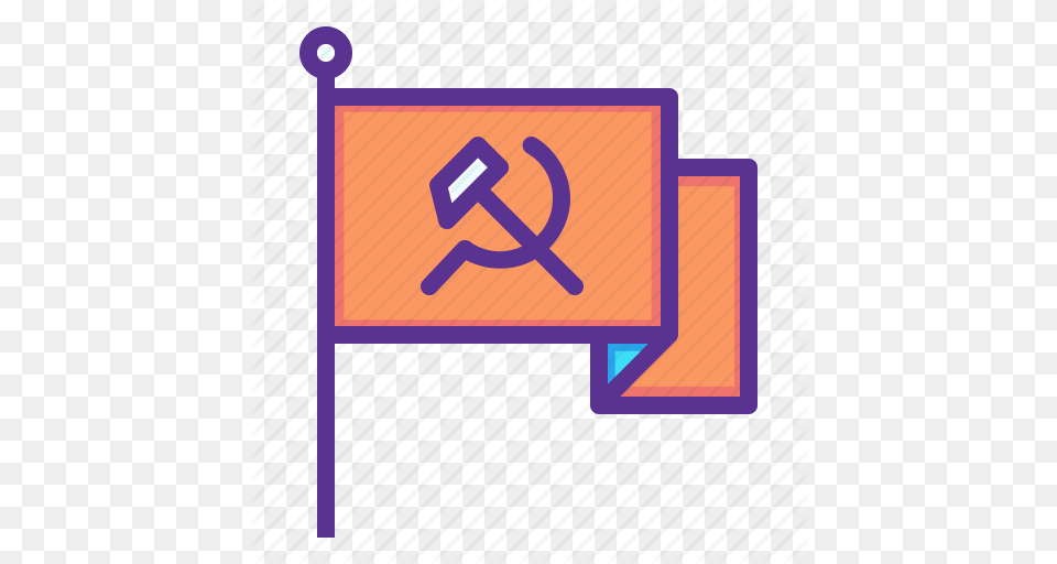 Communism Communist Flag Labor Labour Waving Work Icon, Electronics Png Image