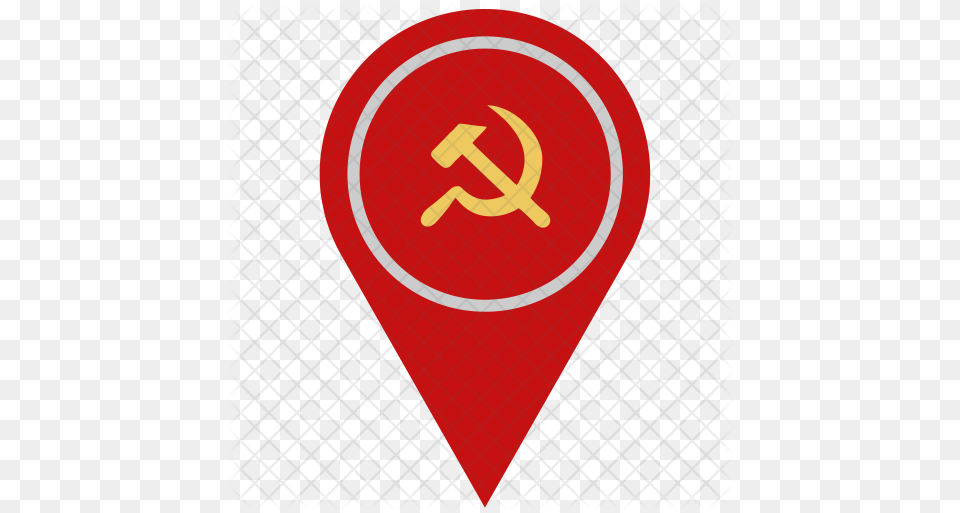 Communism Icon Emblem, Symbol, Road Sign, Sign Png
