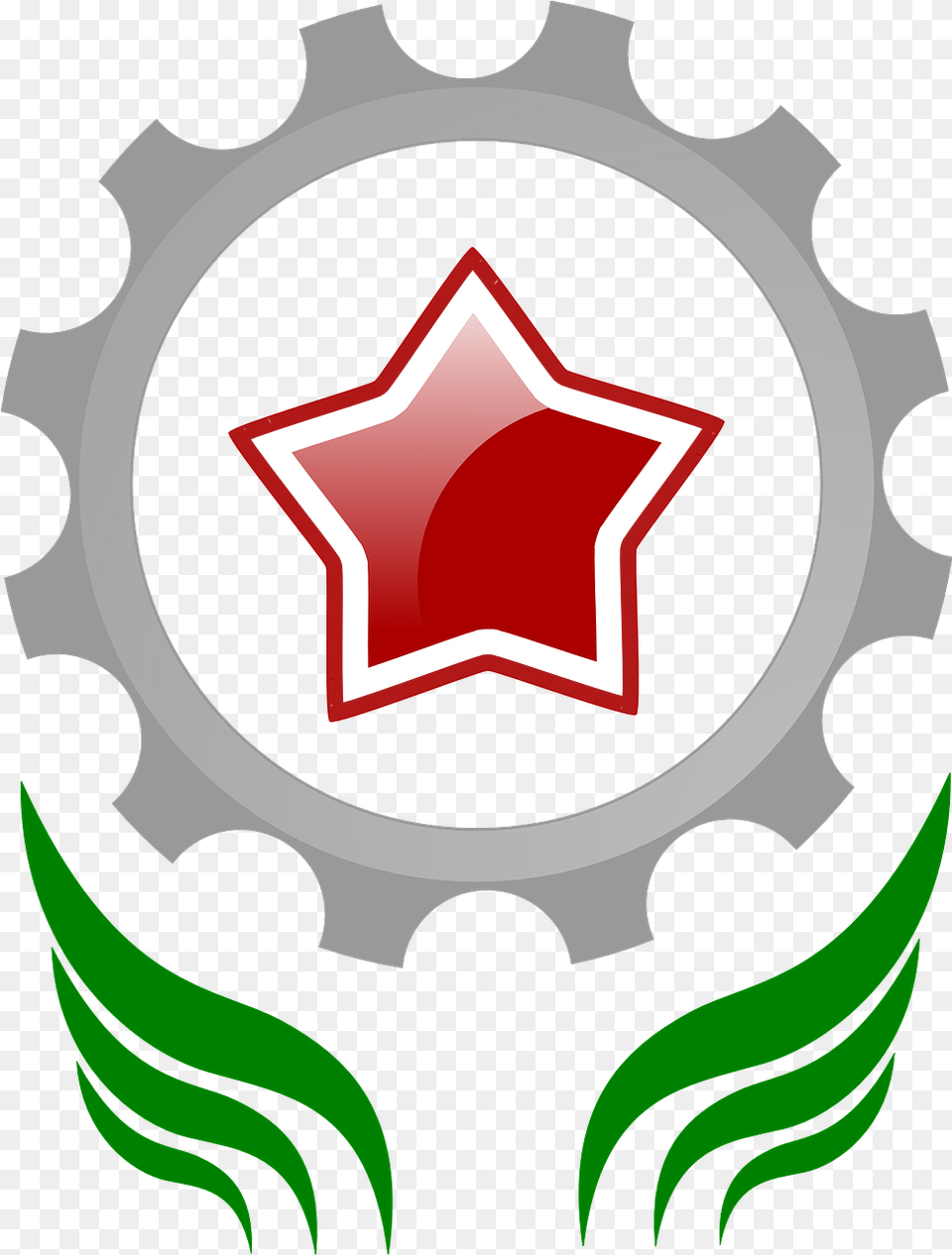 Communism Star Cogwheel Vector Graphic On Pixabay Thanksgiving Day Parade 2019 Channel, Symbol, Machine, Food, Ketchup Png Image